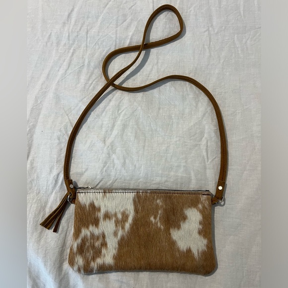 Cowhide Crossbody Purse - Picture 2 of 2